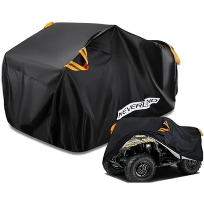 Afbeelding van NEVERLAND XL Quad ATV Hoes Dekzeil Voertuigafdekking Beschermhoes Fosforescerend Vuilafstotend Winterbestendig Zwart (210 * 120 115cm)