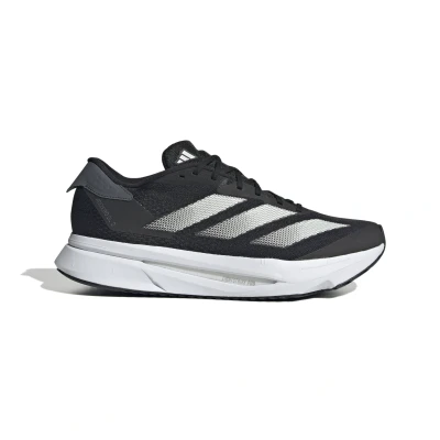 Afbeelding van adidas Performance Hardloopschoenen voor op de weg, Heren, Maat: 40, Core black metalic carbon Textiel/ synthetisch
