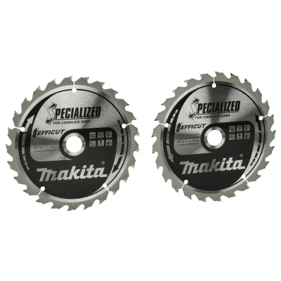 Afbeelding van Makita B 62985 2 Cirkelzaagblad Hout 165x20x1,4mm 25T Duopack