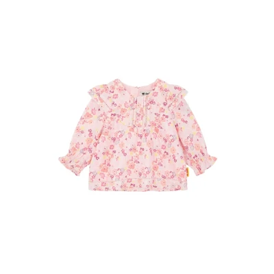 Afbeelding van Steiff Langarm Balletcore Blouse voor kinderen, Maat: 68, Ballerina