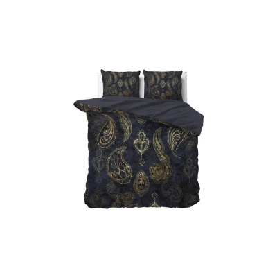 Afbeelding van Dekbedovertrek Dreamhouse Jaimy Blue Satijn 200 x / 220 cm 2 Persoons