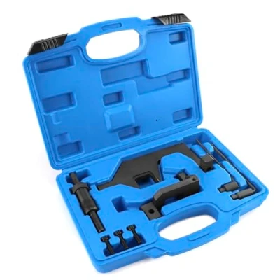 Afbeelding van QWORK® 8 Stuks Motorafstelgereedschap distributieketting gereedschapset, geschikt voor BMW N13 N16 N18