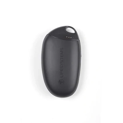 Afbeelding van Lifesystems Oplaadbare handwarmer met powerbank en USB, 5000 mAh accu, 4 warmtestanden, tot 6 uur warmte