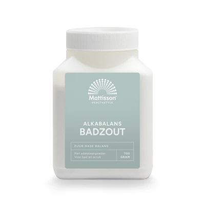 Afbeelding van Mattisson HealthStyle AlkaBalans Badzout 700GR