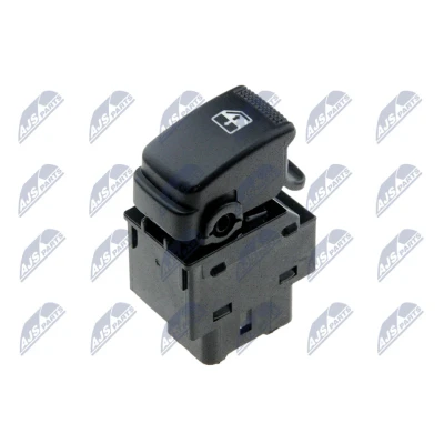 Afbeelding van NTY EWS HY 008 Schakelaar, raamopener Rechts voor, Links achter, achter HYUNDAI: Getz (TB) 1.5 CRDi GLS, 1.6, 1.3 i, 1.3, 1.1, 1.4 i