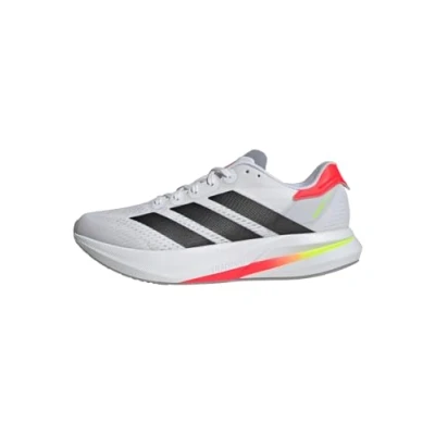 Afbeelding van adidas Heren DURAMO SPEED 2 Running Shoes, Cloud White/Core Black/Lucid Red, 36 2/3 EU