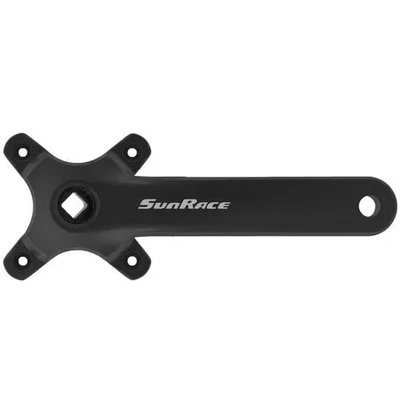 Afbeelding van Sunrace Crankset FCM800 175 mm 10 12S zwart 2 delig