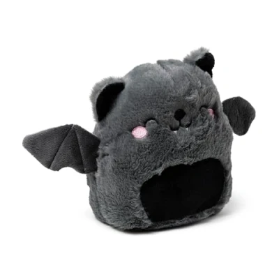 Afbeelding van Warmteknuffel mini vleermuis 19 cm magnetronknuffel opwarmknuffel warmie knuffel
