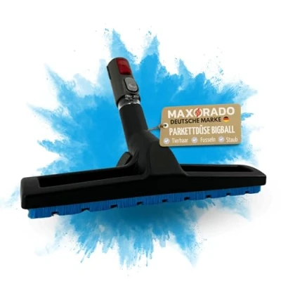 Afbeelding van Maxorado Parketborstel voor harde vloeren, mondstuk compatibel met reserveonderdeel Dyson Big Ball 1 2 BigBall Cinetic CY22 CY23 stofzuiger, parketborstel, opzetstuk, pvc, stofzuigerborstel,