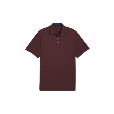 Afbeelding van Puma Poloshirt, Heren, Maat: XXL, Ruby shimmer