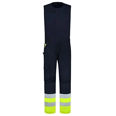 Afbeelding van Tricorp Bodybroek High Vis 753008 Mannen Ink/Geel 50