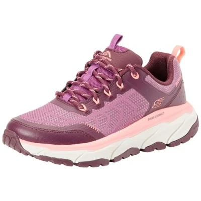 Afbeelding van Skechers D&#039;LUX Journey Goudsbloem voor dames, Rasberry Synthetische Textiel Trim, 37 EU