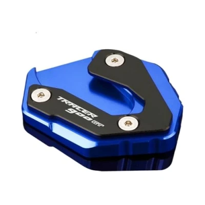 Afbeelding van ByoBLu Motoraccessoires standaardplaat zijstandaard pad vergroter compatibel met Yamaha Tracer 900 Gt 900Gt 2014 2018 2019 2020