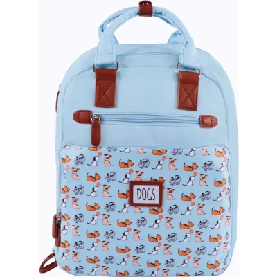 Afbeelding van Biggdesign Dogs Laptoprugzak, Blauw