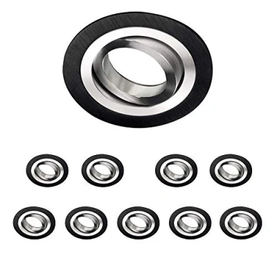 Afbeelding van Wonderlamp Verzonken Spot Light 10 stuks Zwart