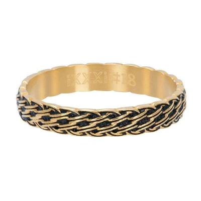 Afbeelding van Lucky knot iXXXi Vulring 4 mm SALE 20 / Gold fill in black