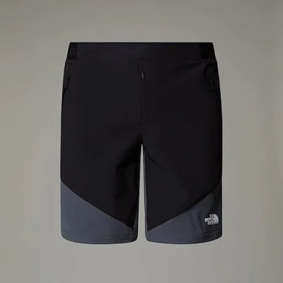 Afbeelding van The North Face Circadian Alpine Outdoorshorts, Heren, Maat: 46/Regular(32), Black/asphalt grey