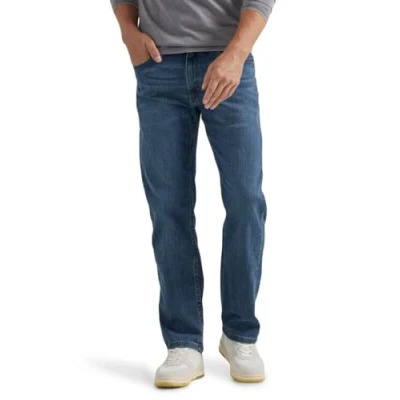 Afbeelding van Wrangler Heren Regular Fit Comfort Flex Taille Jean, Blauwe Oceaan, 36W / 30L