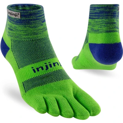 Afbeelding van Injinji Trail Mini Crew Midweight Unisex Trailrunsokken Canopy 44.5 47