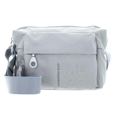 Afbeelding van MANDARINA DUCK Schoudertas MD20 Small Zip Crossover Skyway Lichtgrijs