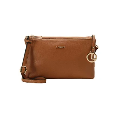 Afbeelding van L.CREDI ELLA Schoudertas, Dames, Maat: One Size, Cognac