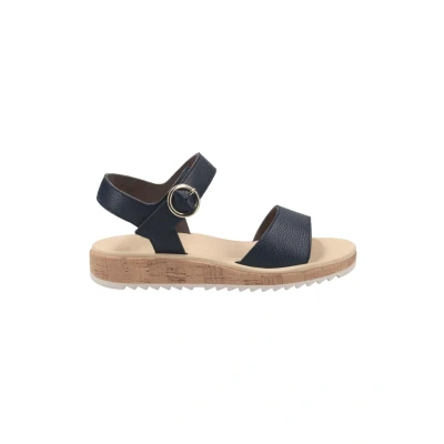 Afbeelding van Paul Green Sandalen met sleehak, Dames, Maat: 37.5, Blau Leer