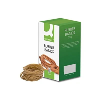 Afbeelding van Q Connect Elastiekjes No.36 127 x 3.2mm 500g