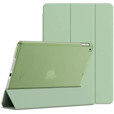 Afbeelding van JETech Hoes voor iPad 10,2 inch (2021/2020/2019 model, 9e/8e/7e Generatie), Case met Automatisch Wekken/Slapen (Matcha Groen)