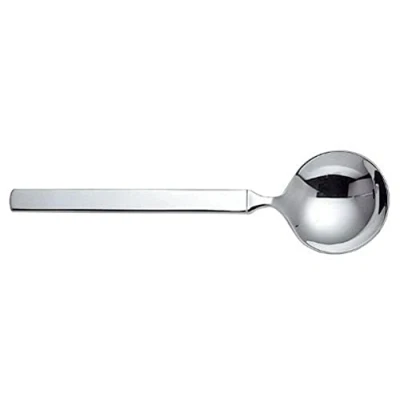 Afbeelding van Alessi Droge soeplepel, set van 6, (4180/31), zilver