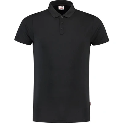 Afbeelding van Tricorp 201001 Poloshirt Cooldry Bamboe Fitted Zwart