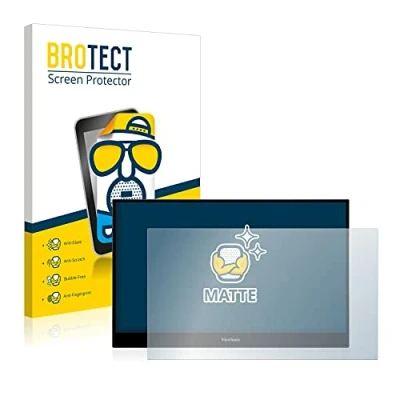 Afbeelding van BROTECT Screenprotector voor ViewSonic TD1655 Folie Beschermfolie matte