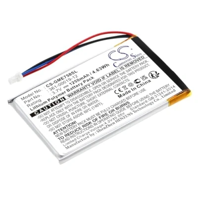 Afbeelding van TECHTEK batterijen compatibel met [Garmin] Edge 605, 705, NUVI 465 vervangt 361 00019 12 FBA
