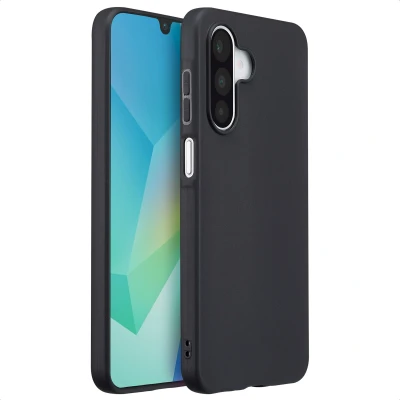 Afbeelding van Samsung Galaxy A26 Hoesje Siliconen en TPU (zacht) imoshion Softcase/Backcover Zwart Telefoonhoesje