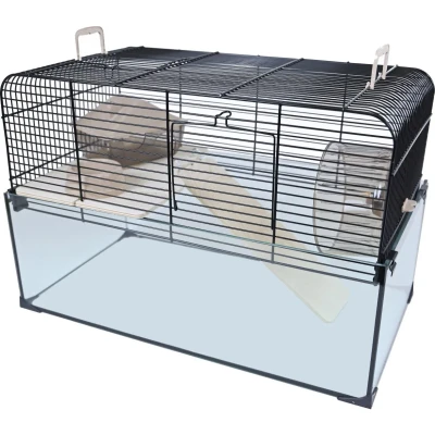 Afbeelding van Interzoo hamsterkooi Vision 51 zwart Gebr. de Boon