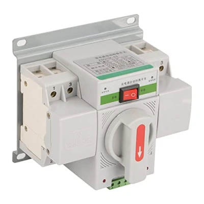 Afbeelding van Automatische omschakelaar Schakelaar stroomonderbreker Dual Electronic Power Generator 220V 63A 2P
