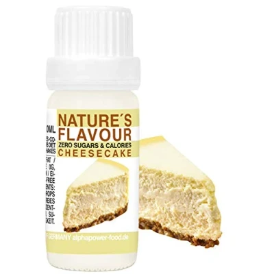 Afbeelding van Flavour Drops Cheesecake Käsekuchen Flavdrops I Natürliches Flave Aroma Geschmacks Tropfen Backaroma &amp; Lebensmittelaroma, Zuckerfrei flüssiger Süßstoff, liquid Konzentrat