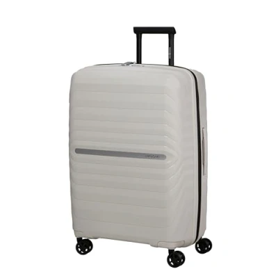 Afbeelding van Samsonite Neo Flux Spinner M, uitbreidbare koffer, 68 cm, 86/96 L, beige (warm neutraal)