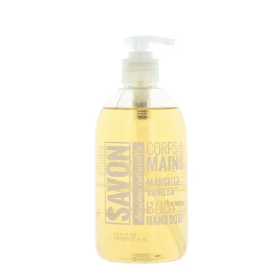 Afbeelding van 12x Sence Pompje Lichaam &amp; Handzeep Marsella Vanilla 500 ml