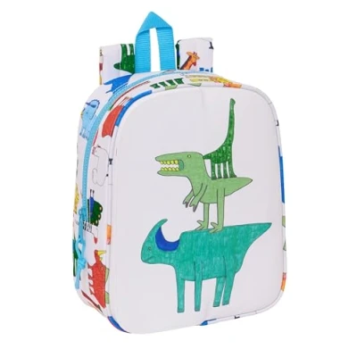 Afbeelding van Kinderrugzak Algo de Jaime Wit 22 x 27 10 cm