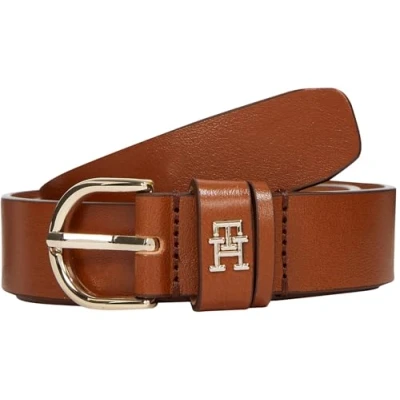 Afbeelding van Tommy Hilfiger Essential Effortless Riem, Dames, Maat: 120, Brown
