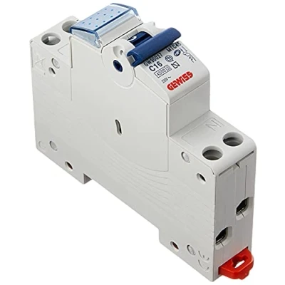 Afbeelding van Gewiss GW90027 ABB stroomonderbreker, 1P+N 16A 4,5KA, automatisch, 230 V, meerkleurig