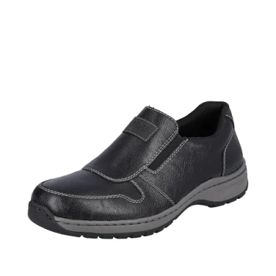 Afbeelding van Rieker Heren 03355 Slipper, zwart, 41 EU X Breed
