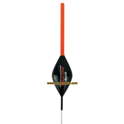Afbeelding van Preston Diamond Dobber (10 Stuks) 4 x 16 10 Stuks (8 Rood 2 Geel)