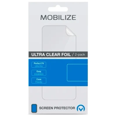 Afbeelding van Mobilize Clear Screenprotector Realme C21Y 2 pack