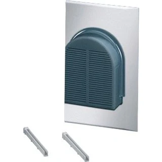 Afbeelding van Hensel ventilatieflens ip44 wandmaat 1 breedte 180 mm verticale montage fp bf 18