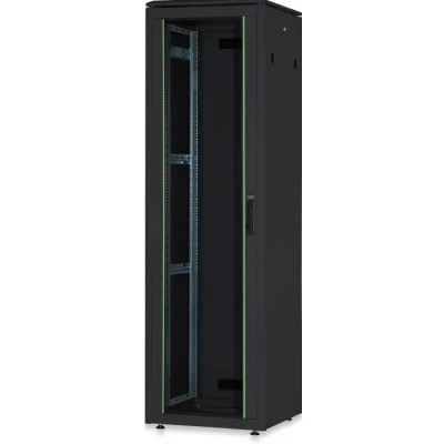Afbeelding van Digitus DN 19 42U 6/6 B 1 19inch patchkast (b x h d) 600 2053 mm 42 HE Zwart (RAL 9005)