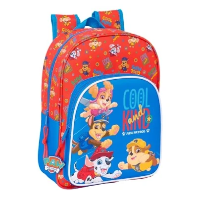 Afbeelding van Paw Patrol Cool schoolrugzak voor kinderen, kinderrugzak, aanpasbaar aan kinderwagen, ideaal kinderen op schoolleeftijd, comfortabel en veelzijdig, kwaliteit duurzaamheid, 26 x 11 34 cm