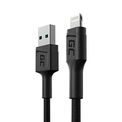 Afbeelding van GC PowerStream 30cm Lightning Kabel Nylon Cable Snellaadkabel voor Apple iPhone 13 12 11 SE Pro/Max X XR XS Max 8 7 Plus 6 6S 5 5C 5S iPad Air/Pro/Mini iPod