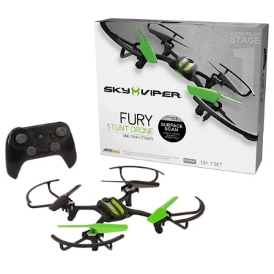 Afbeelding van Giochi Preziosi Sky Viper Stunt drone voor kinderen vanaf 12 jaar, stuntfunctie stunts en surface scan, opladen via USB, ideaal beginners professionals
