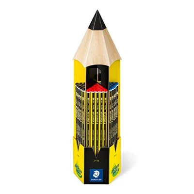 Afbeelding van Staedtler Noris 120 hoog kwalitatief potlood, display van 90 grafietpo